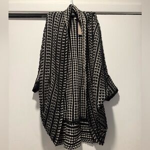 Moth By Anthropology Womens Open Front Knit Cardigan Size XS